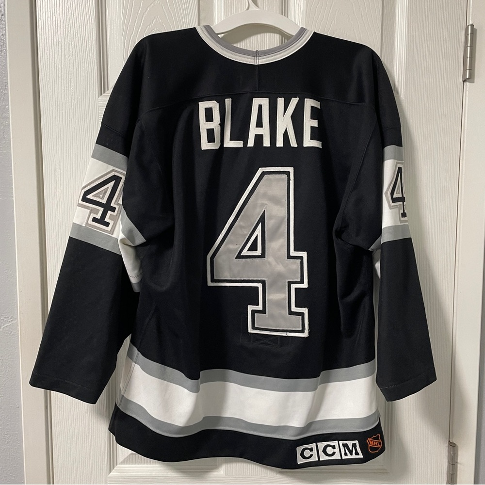CCM Los Angeles Kings Rob Blake jersey, size M